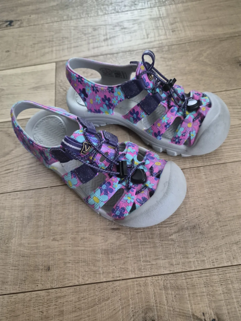 Keen Kids Floral Water Sandals - Purple & Pink